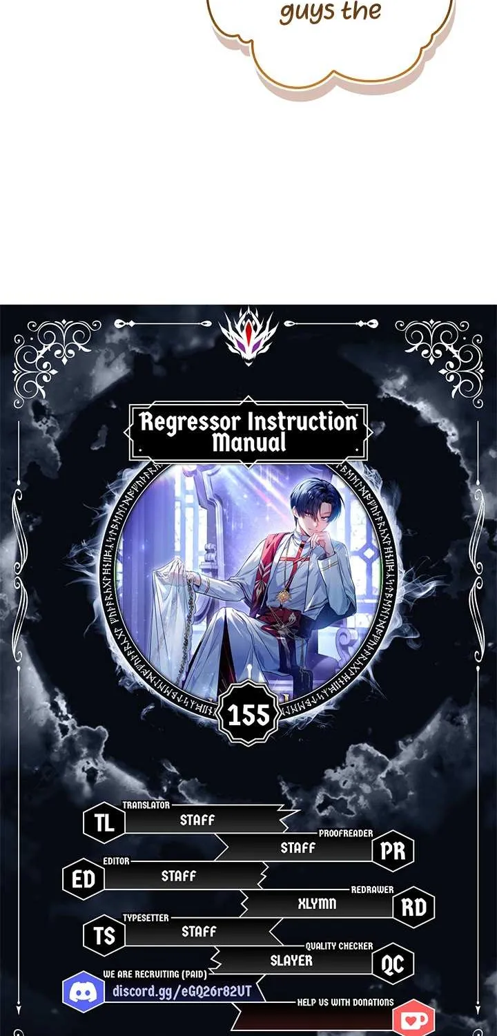 Read Regressor Instruction Manual chapter 155 image 4 on Lezhin