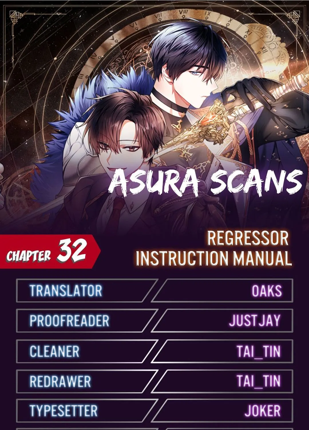 Read Regressor Instruction Manual chapter 32 image 0 on Lezhin