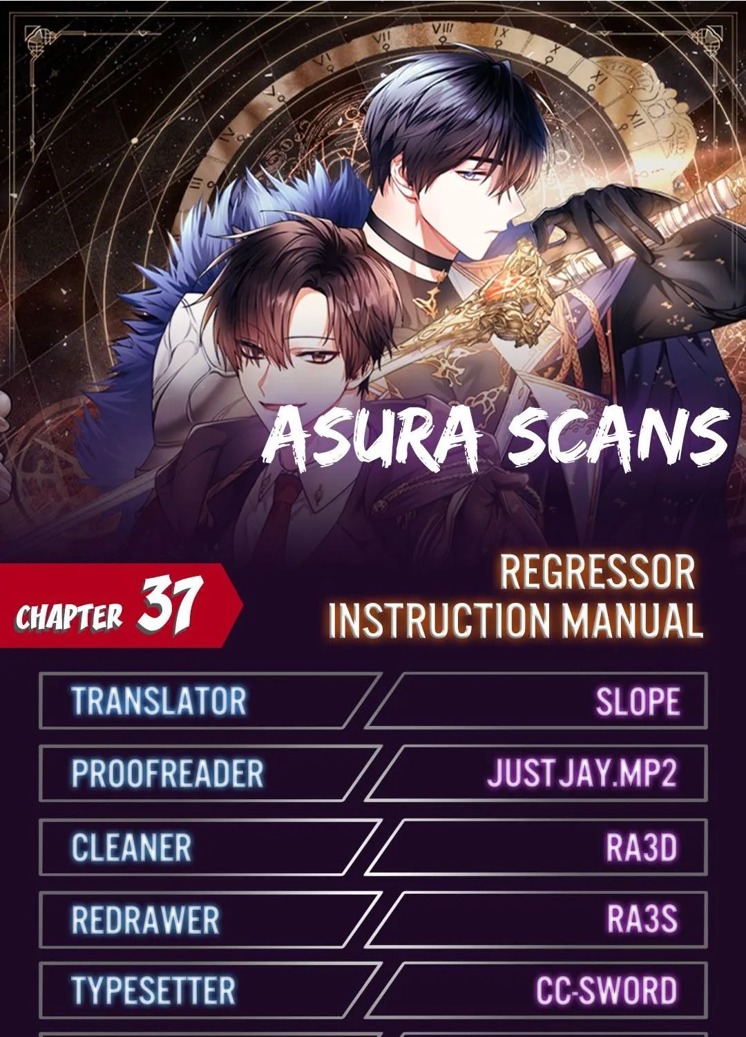 Read Regressor Instruction Manual chapter 37 image 0 on Lezhin