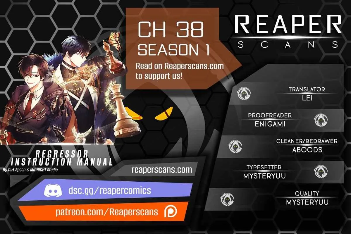 Read Regressor Instruction Manual chapter 38 image 0 on Lezhin