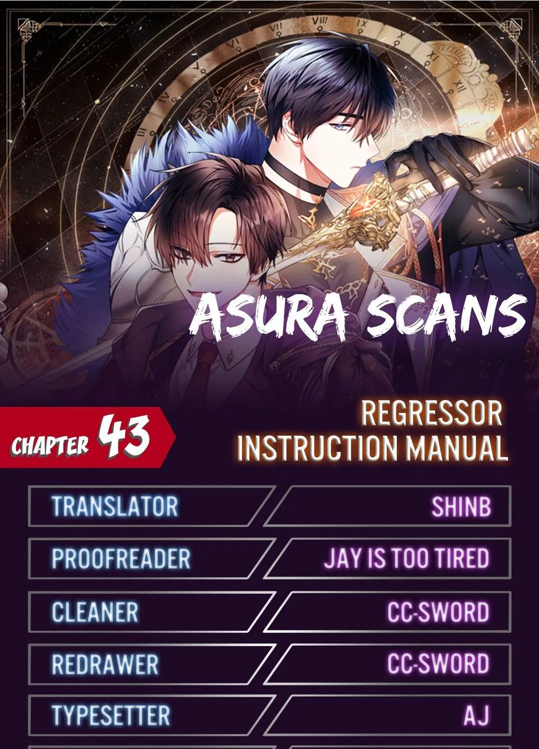 Read Regressor Instruction Manual chapter 43 image 0 on Lezhin