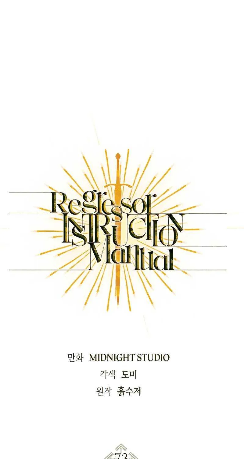 Read Regressor Instruction Manual chapter 73 image 1 on Lezhin