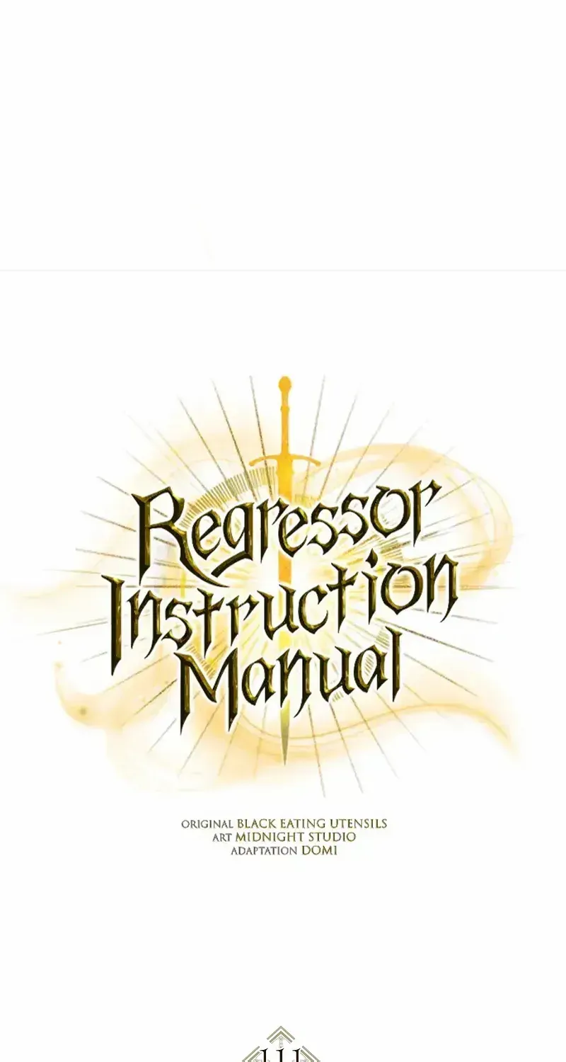 Read Regressor instructional manual chapter 111 image 1 on Lezhin