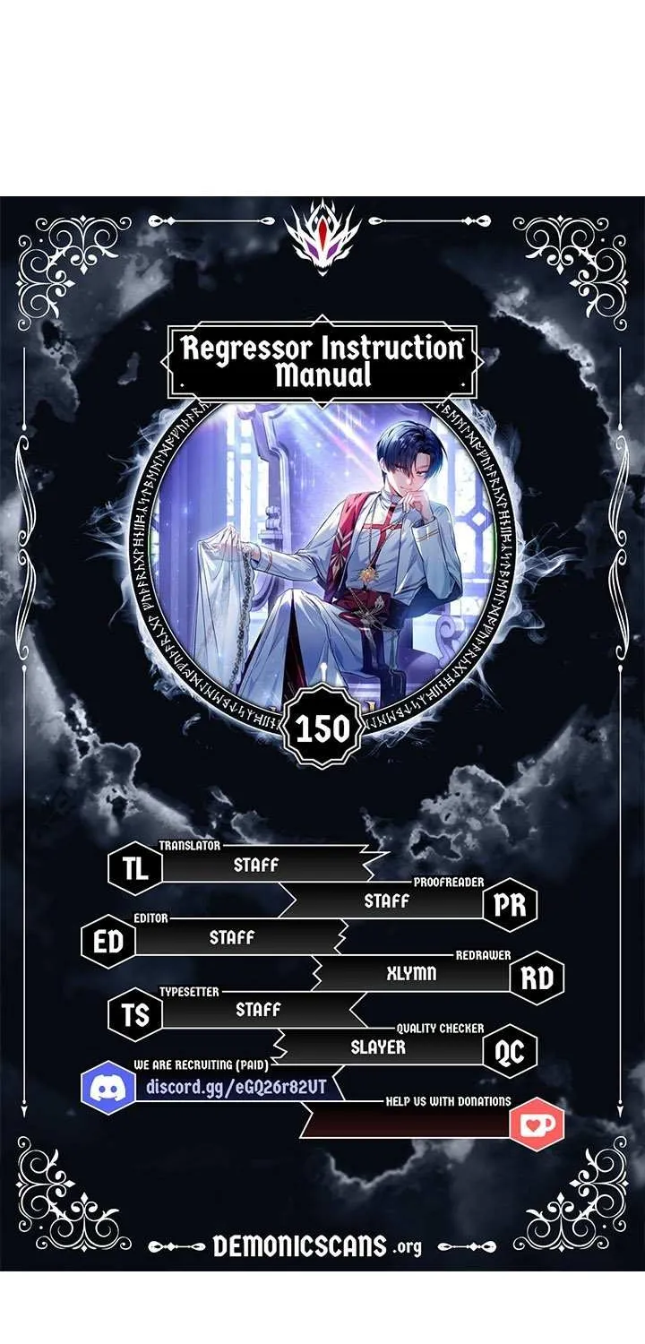 Read Regressor instructional manual chapter 150 image 3 on Lezhin