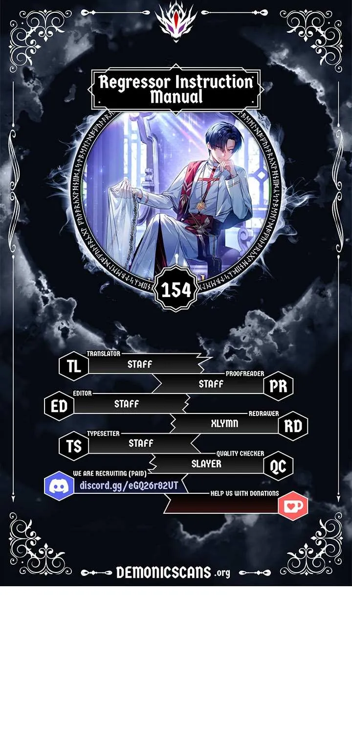 Read Regressor instructional manual chapter 154 image 8 on Lezhin