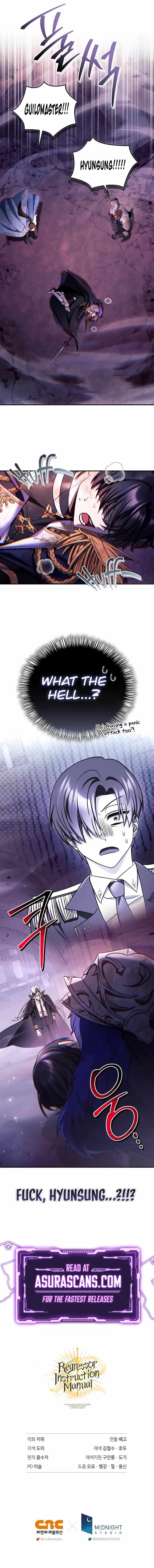 Read Regressor instructional manual chapter 163 image 13 on Lezhin