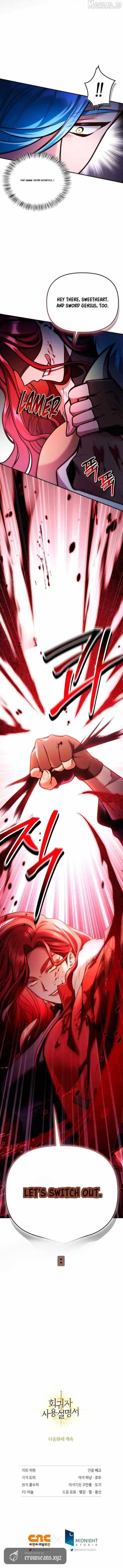 Read Regressor instructional manual chapter 183 image 16 on Lezhin