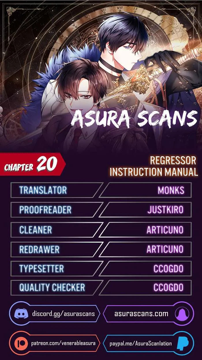 Read Regressor instructional manual chapter 20 image 1 on Lezhin