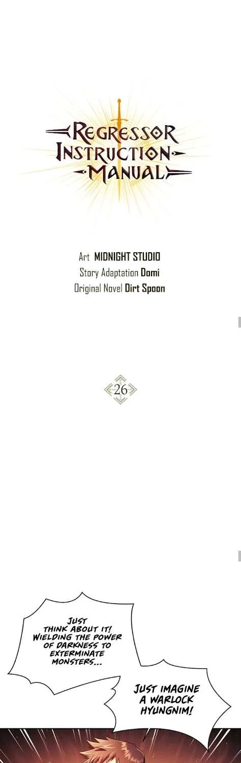 Read Regressor instructional manual chapter 26 image 7 on Lezhin