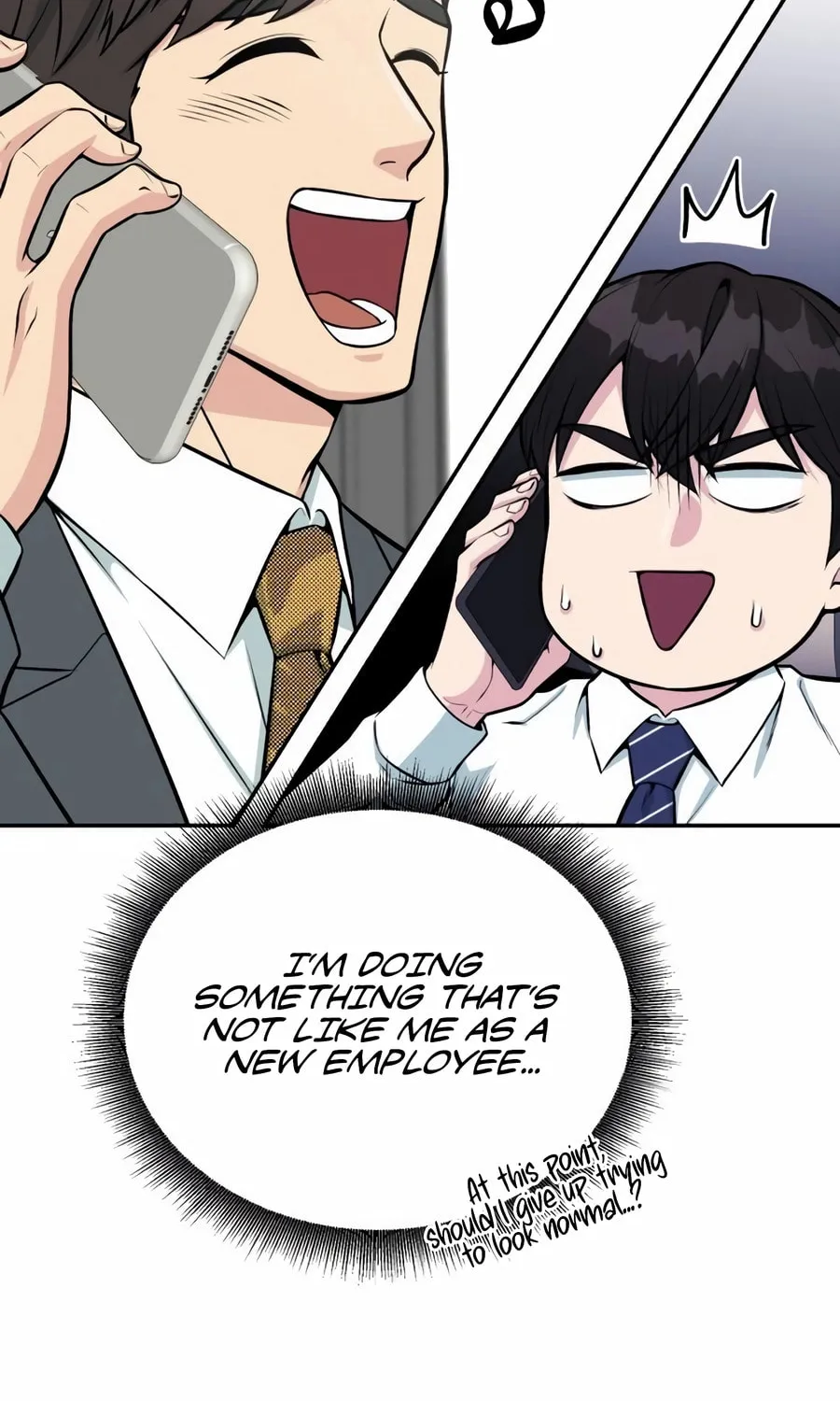 Reincarnated as a New Employee Chapter 38 page 110 - 