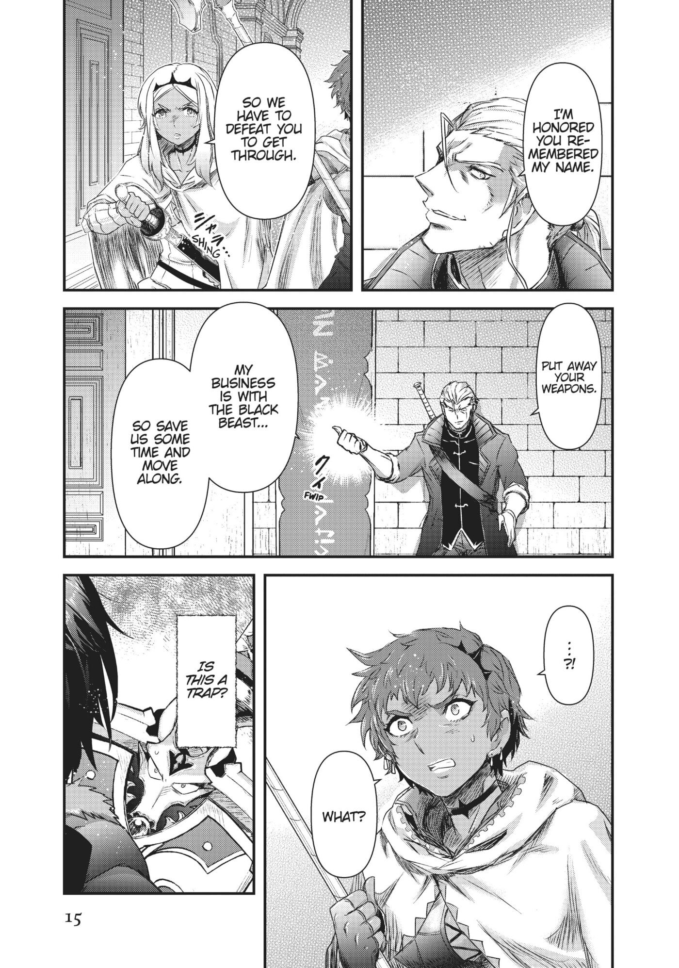 Read Reincarnated as a Sword chapter 0 image 15 on Lezhin