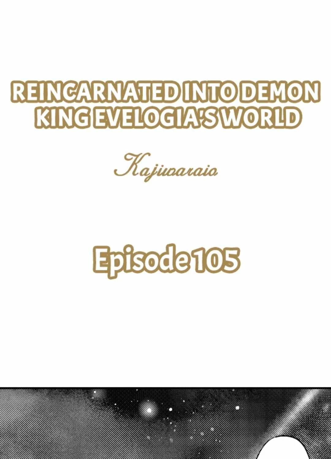 Reincarnated into Demon King Evelogia's World Chapter 105 page 3 - 