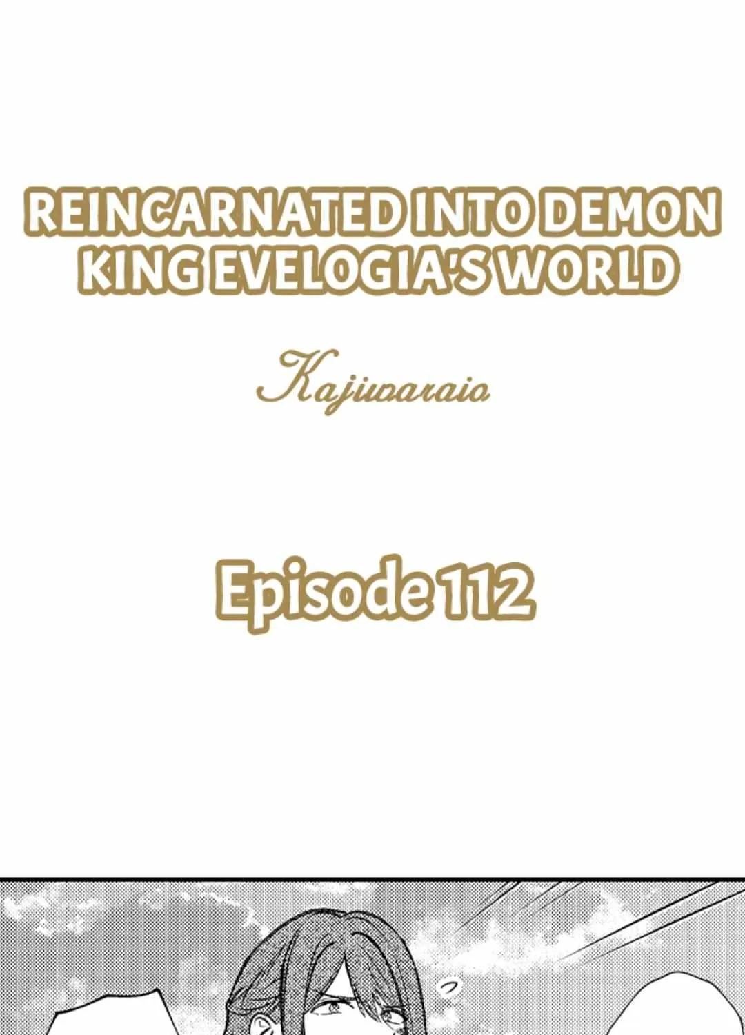 Reincarnated into Demon King Evelogia's World Chapter 112 page 3 - 