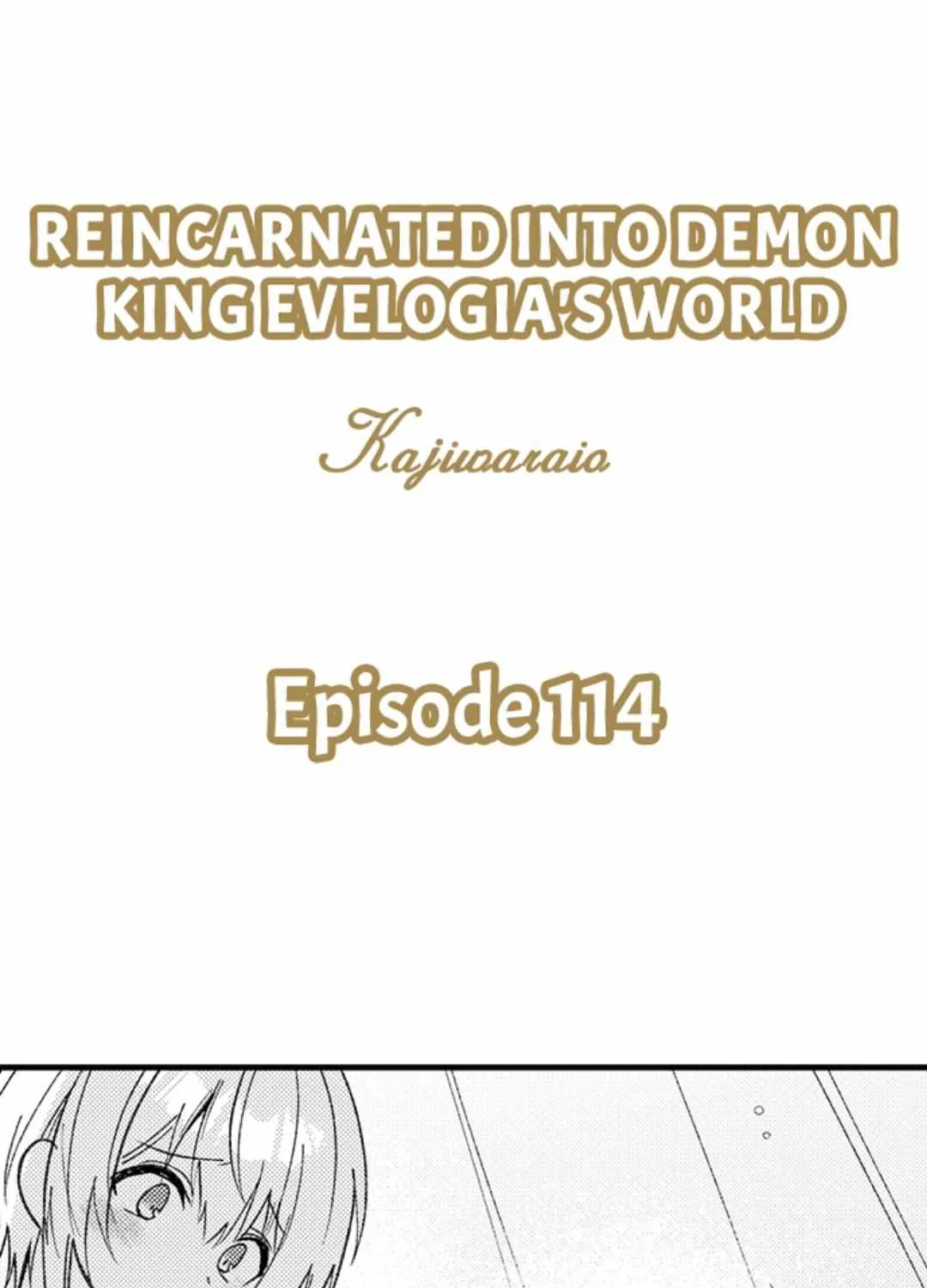 Reincarnated into Demon King Evelogia's World Chapter 114 page 4 - 