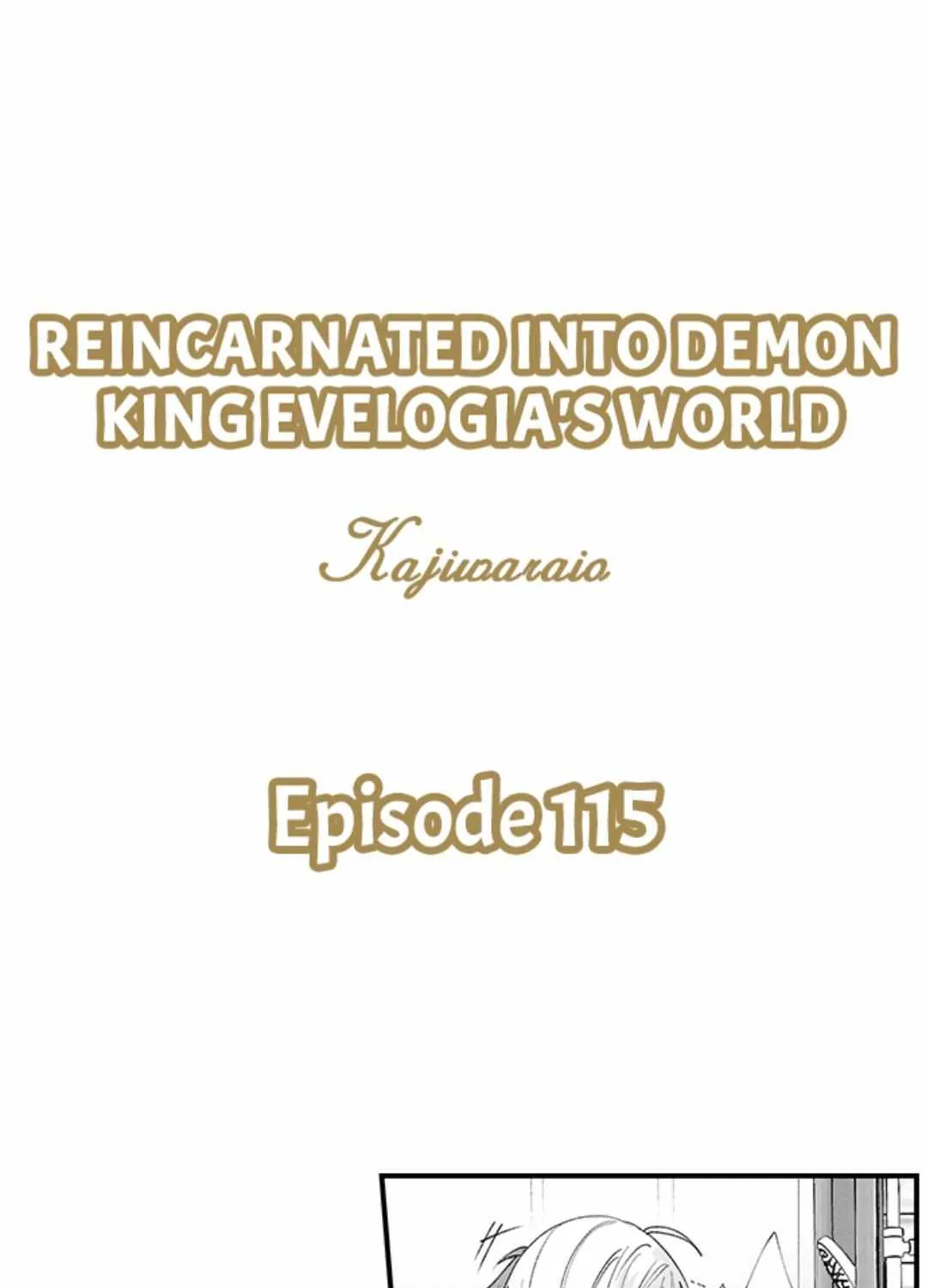 Reincarnated into Demon King Evelogia's World Chapter 115 page 3 - 
