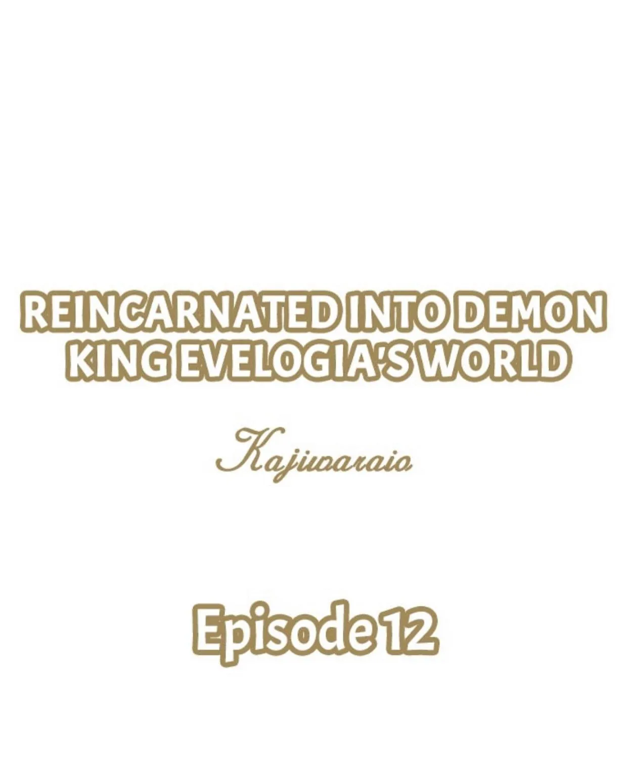 Reincarnated into Demon King Evelogia's World Chapter 12 page 4 - 