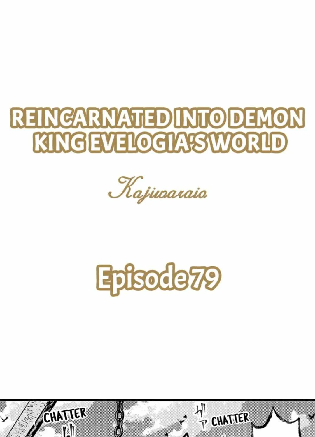Reincarnated into Demon King Evelogia's World Chapter 79 page 2 - 