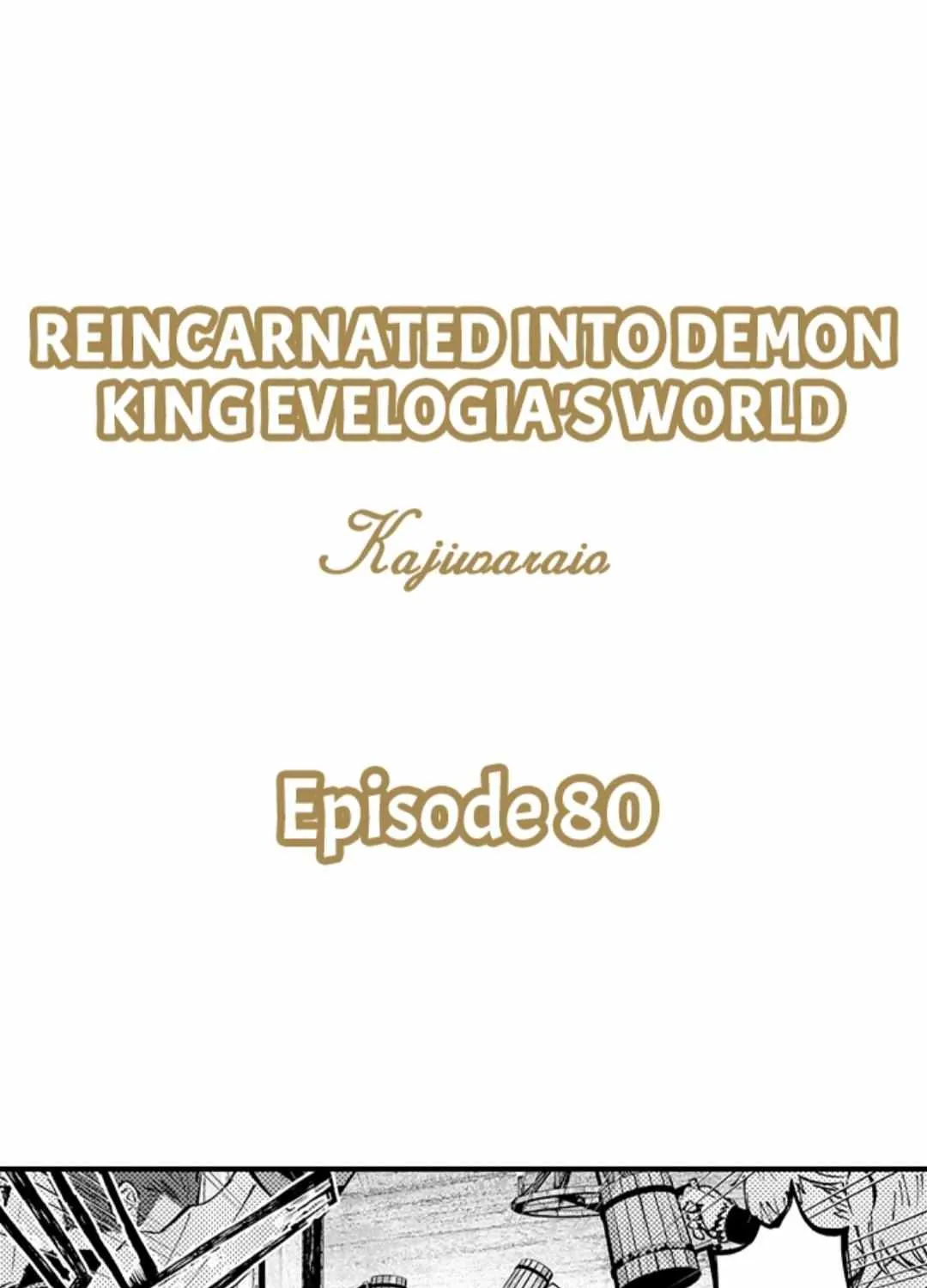 Reincarnated into Demon King Evelogia's World Chapter 80 page 3 - 