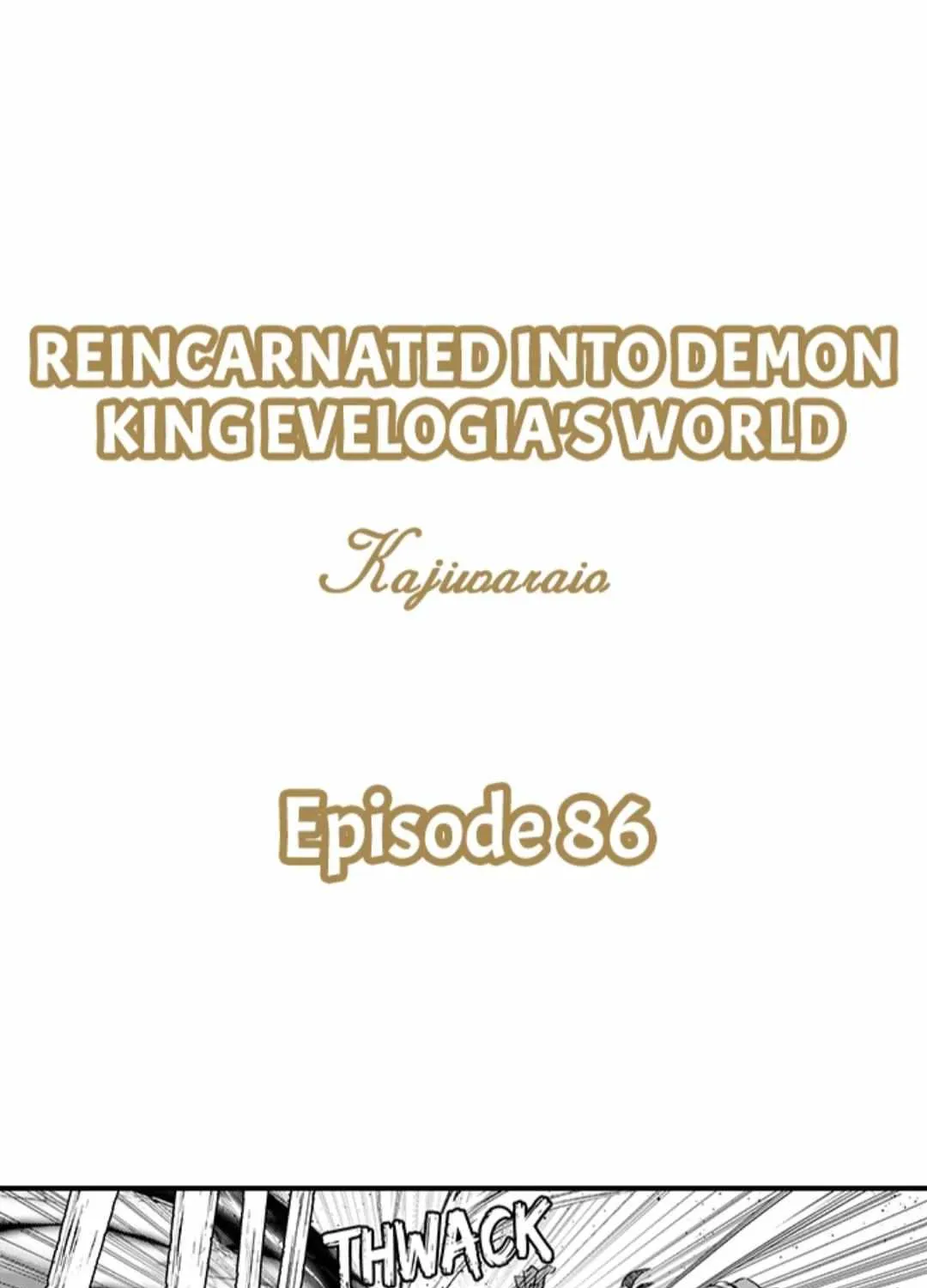 Reincarnated into Demon King Evelogia's World Chapter 86 page 2 - 