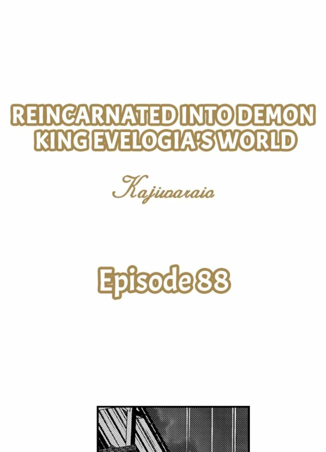 Reincarnated into Demon King Evelogia's World Chapter 88 page 2 - 