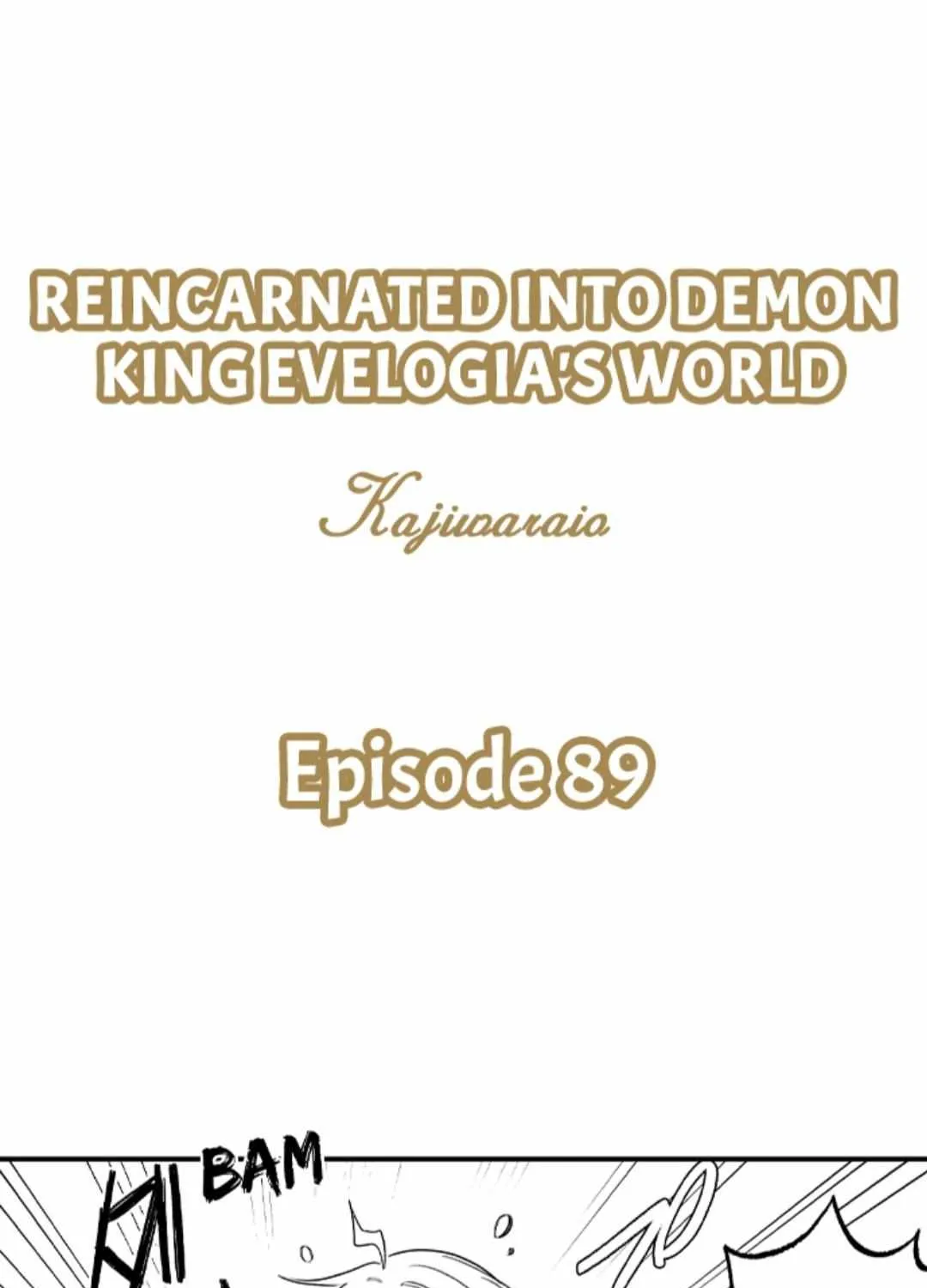 Reincarnated into Demon King Evelogia's World Chapter 89 page 3 - 