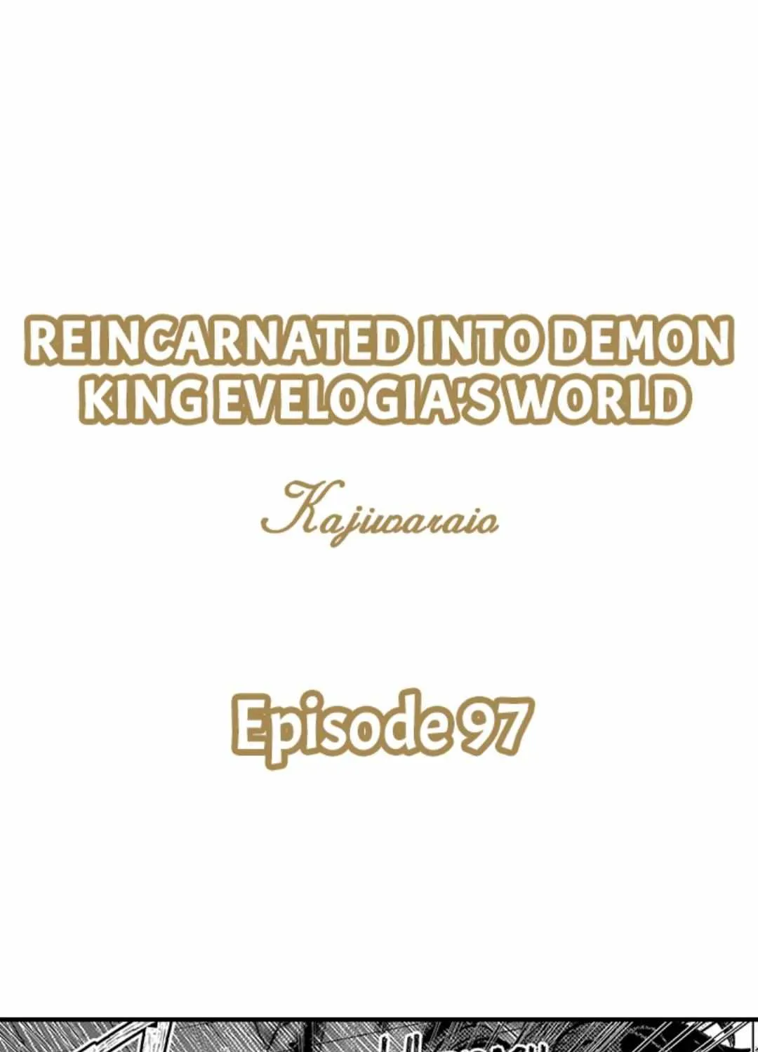 Reincarnated into Demon King Evelogia's World Chapter 97 page 3 - 