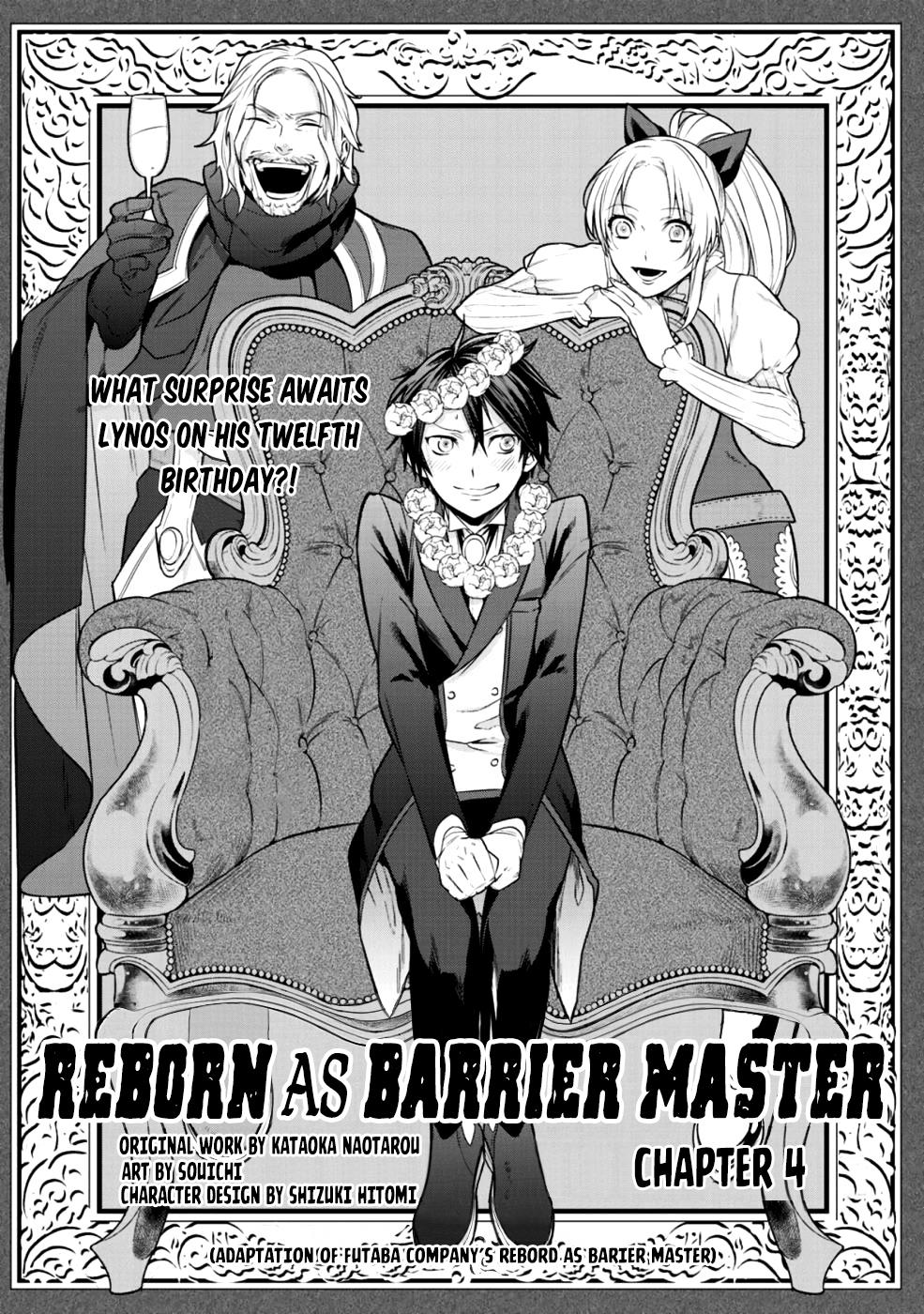 Read Reincarnation into the Barrier Master chapter 4 image 1 on Lezhin