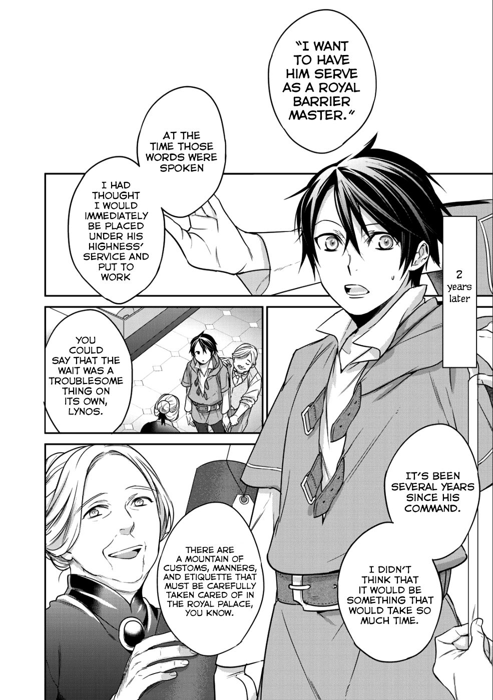 Read Reincarnation into the Barrier Master chapter 5 image 2 on Lezhin