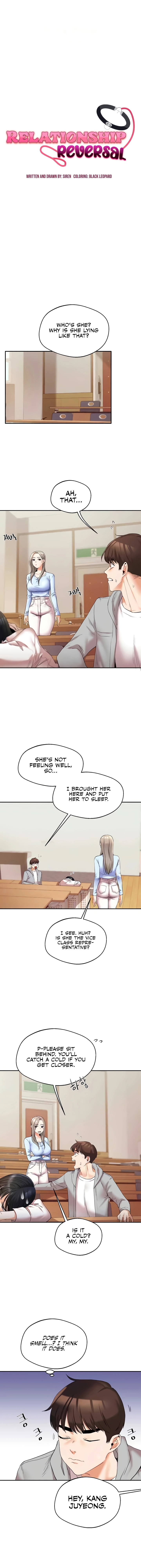 Read Relationship Reversal chapter 5 image 1 on Lezhin