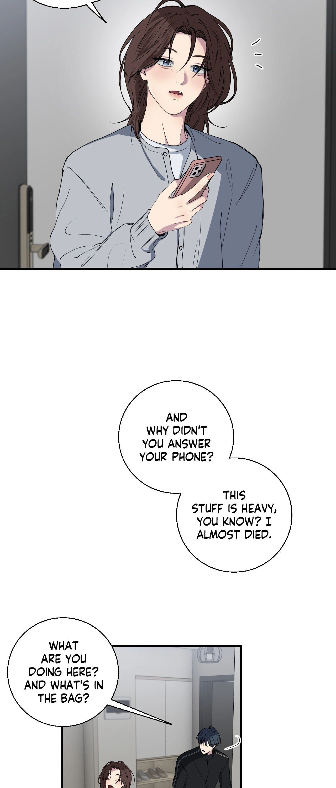 Read Reluctant Encounters chapter 49 image 14 on Lezhin