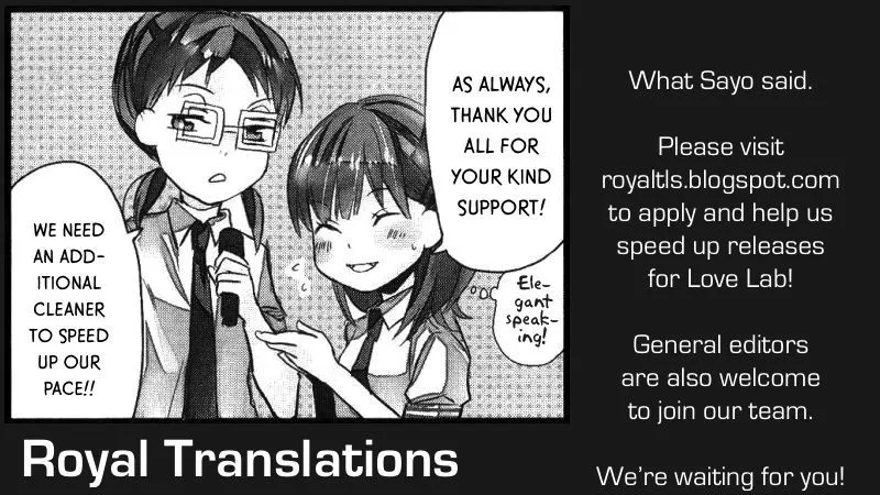 Read Renai Lab chapter 33 image 8 on Lezhin