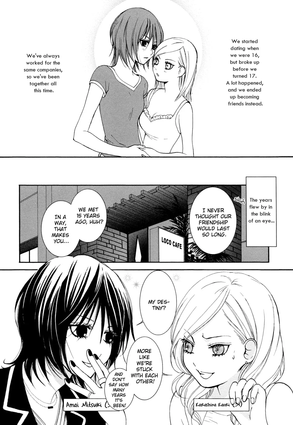 Read Renai♥Joshika chapter 3 image 1 on Lezhin