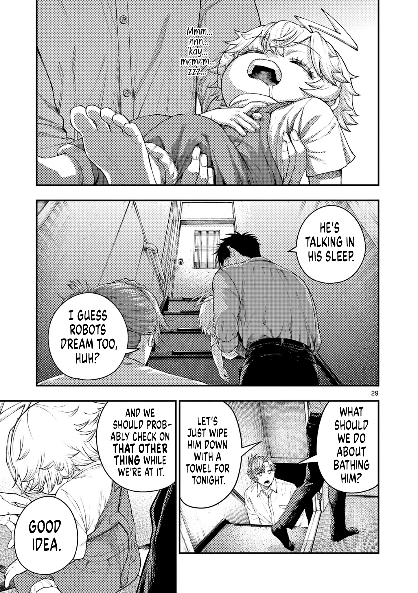 Read Renchi to Kudamono chapter 2 image 28 on Lezhin