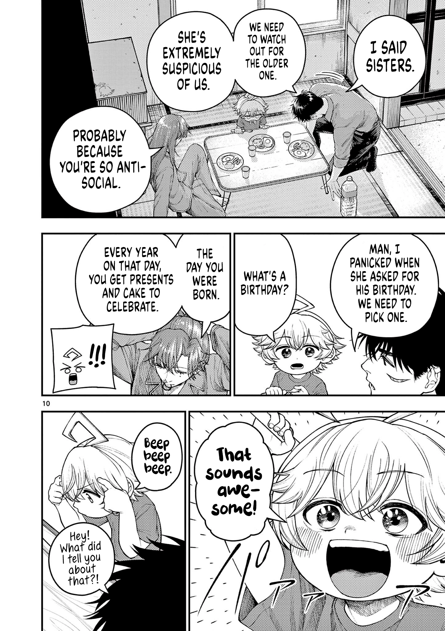 Read Renchi to Kudamono chapter 3 image 9 on Lezhin