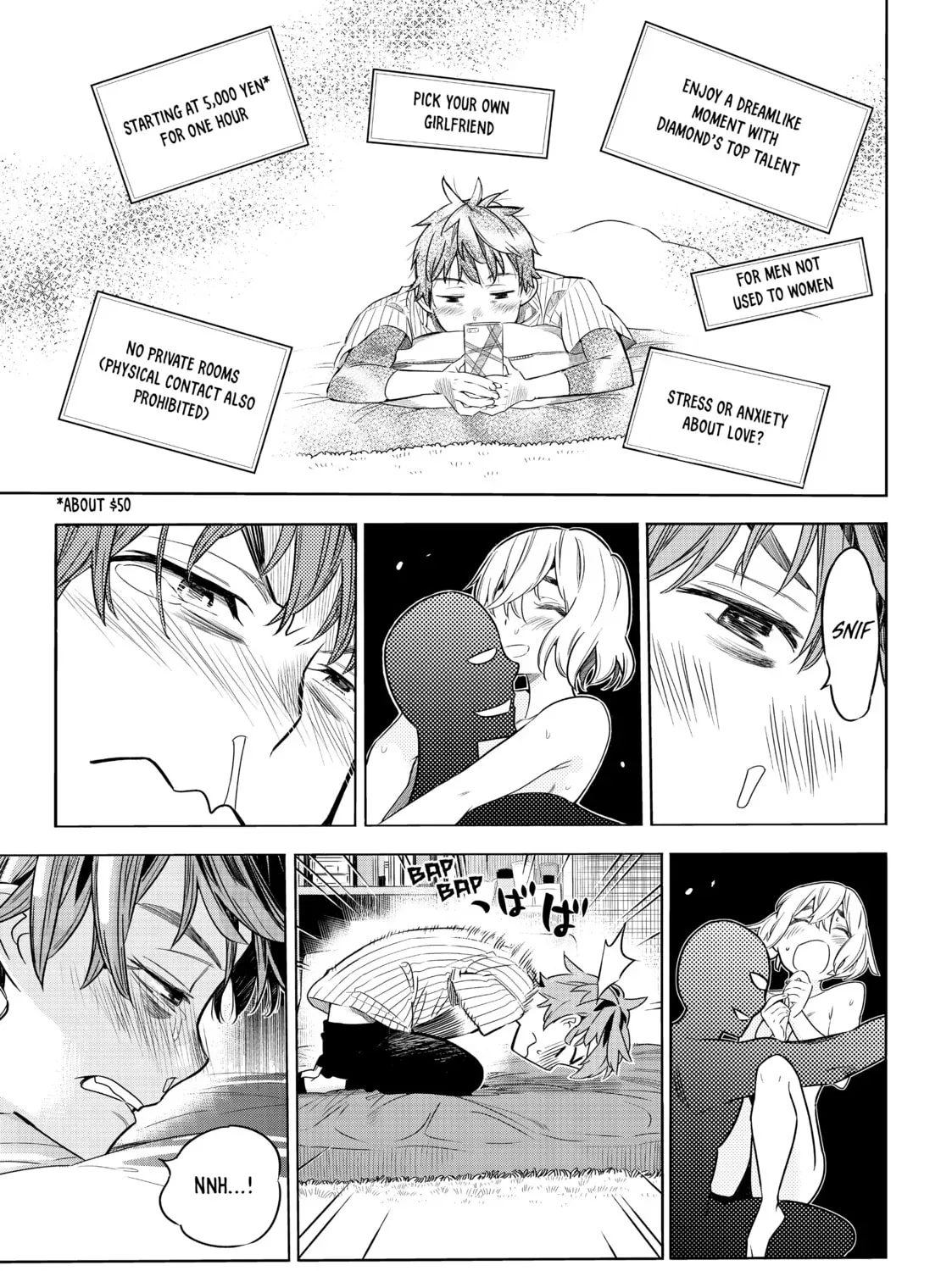 Read Rent-A-Girlfriend chapter 1.1 image 10 on Lezhin