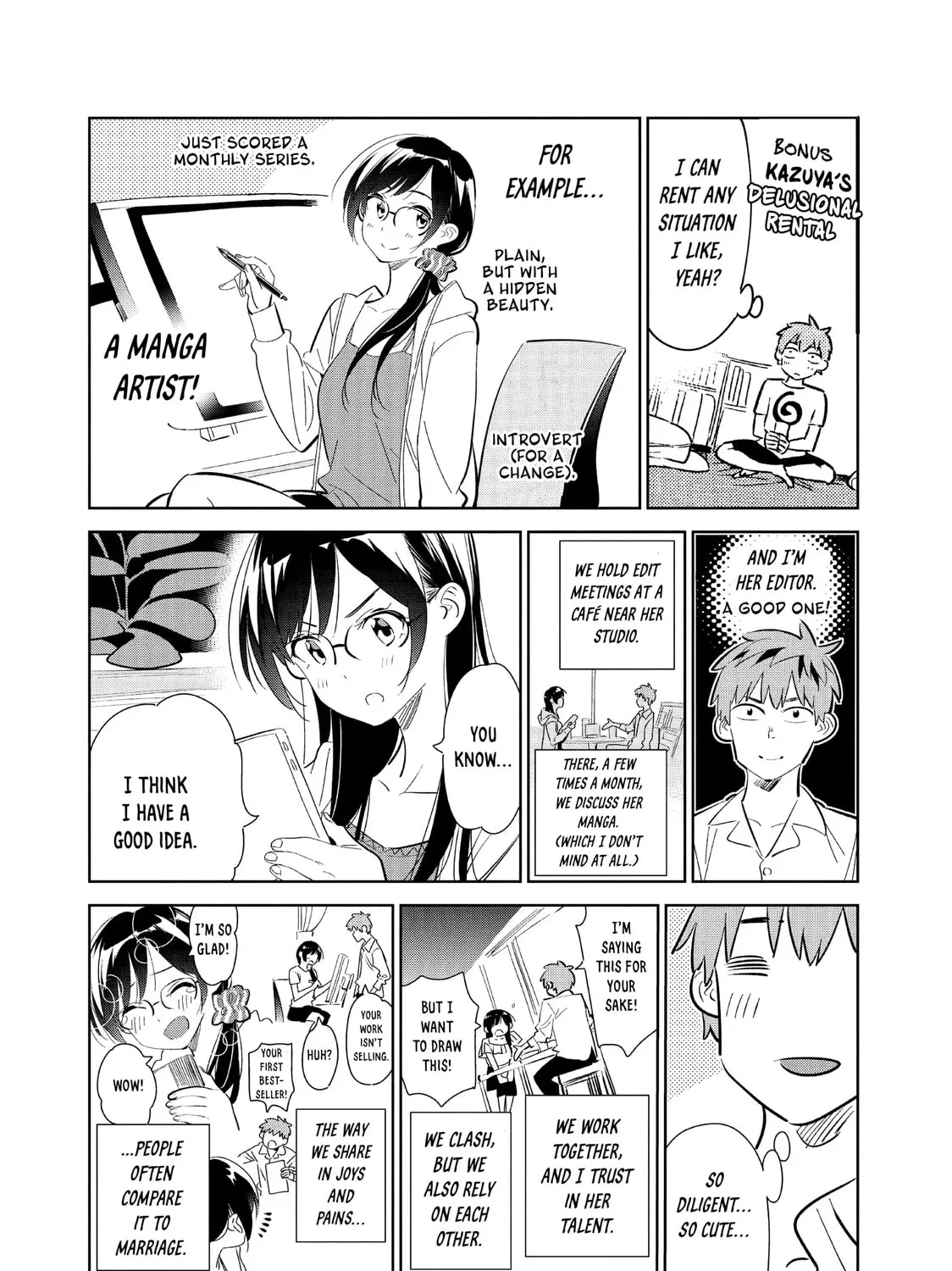 Read Rent-A-Girlfriend chapter 139.5 image 6 on Lezhin