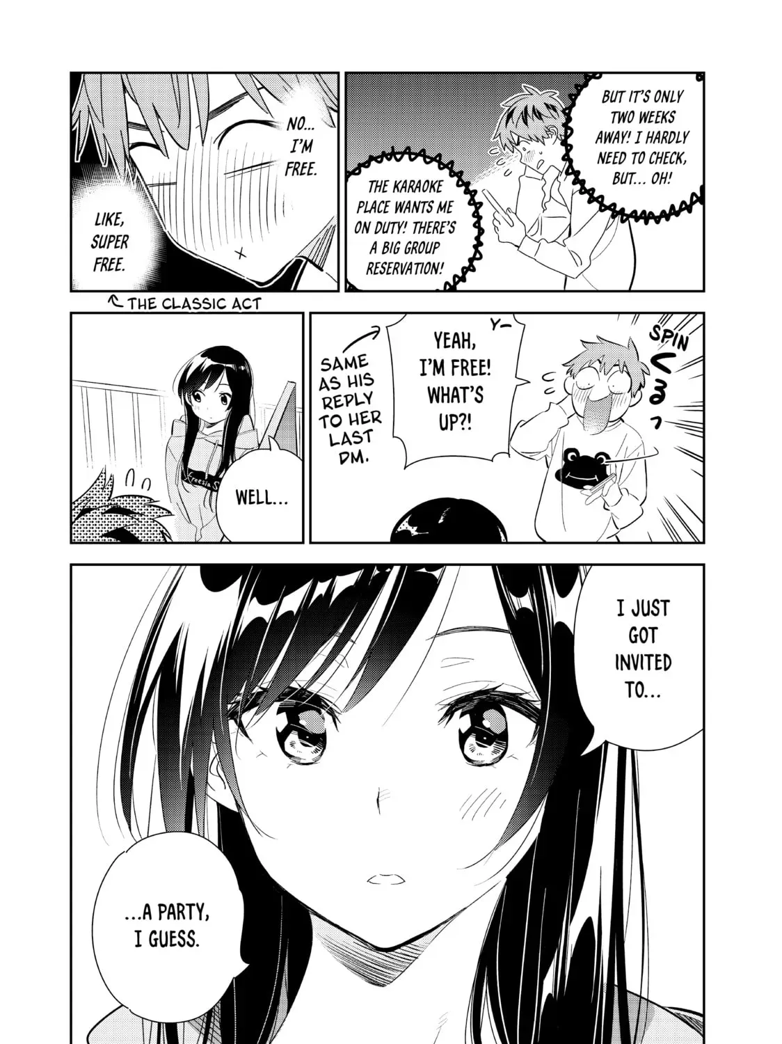 Read Rent-A-Girlfriend chapter 16.1 image 18 on Lezhin