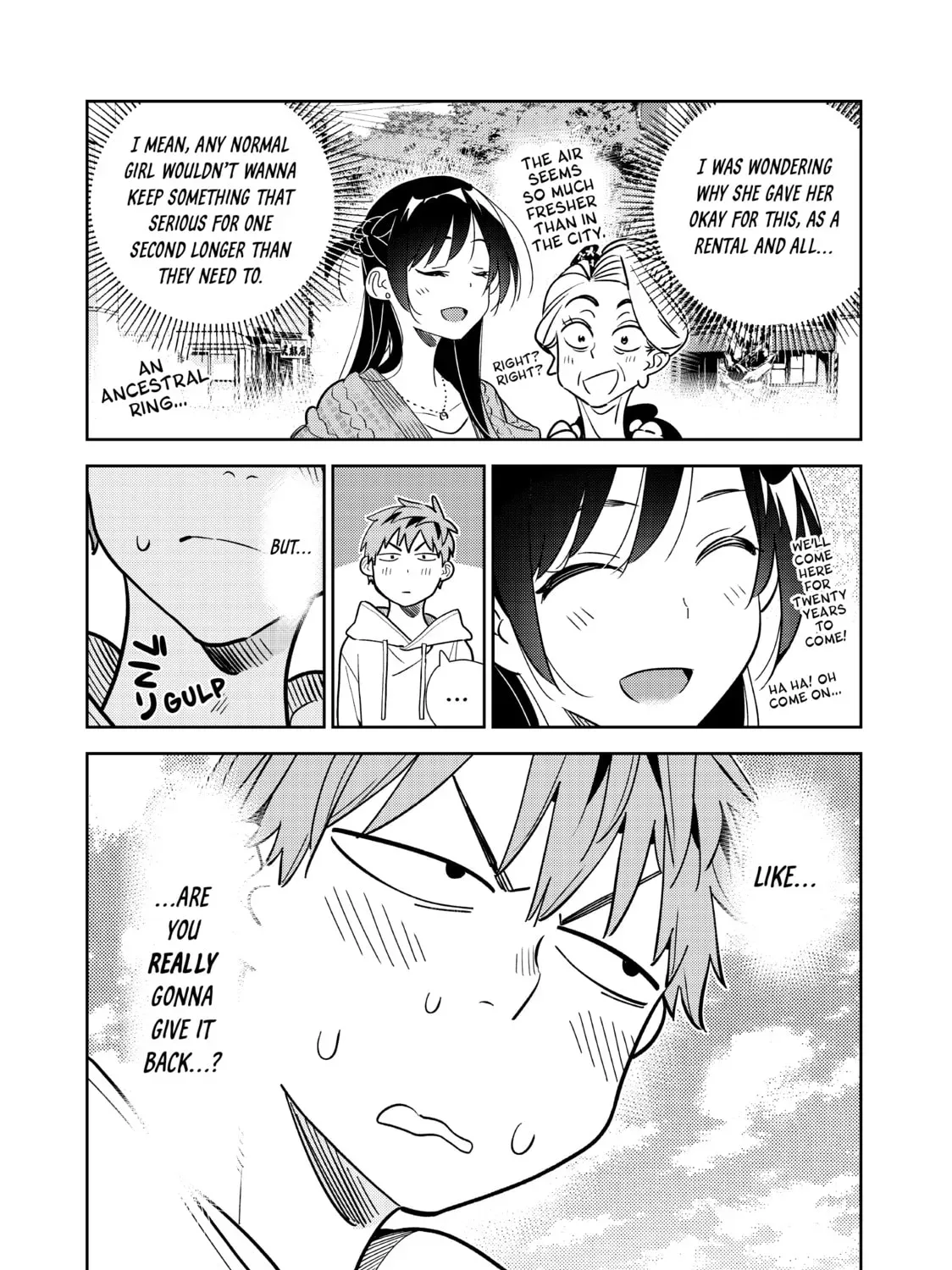 Read Rent-A-Girlfriend chapter 17.1 image 6 on Lezhin