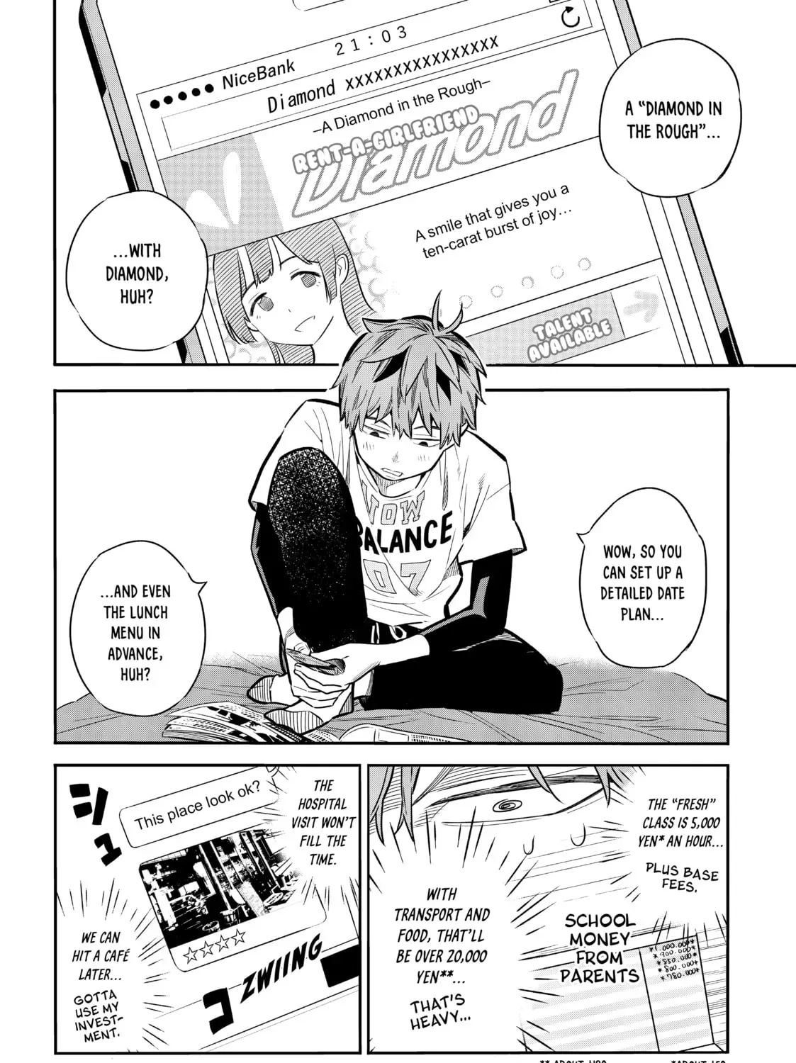 Read Rent-A-Girlfriend chapter 2.1 image 34 on Lezhin