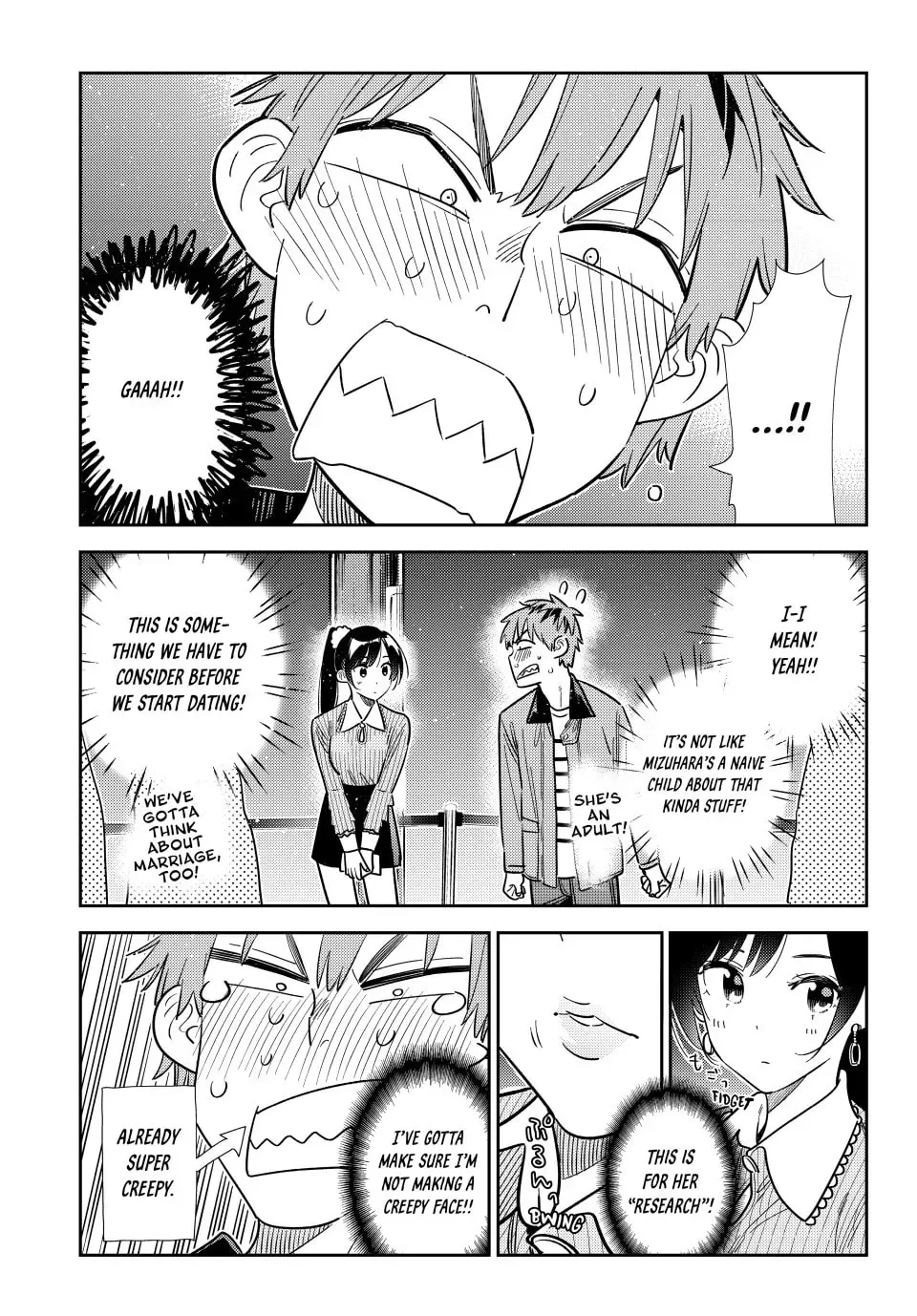 Read Rent-A-Girlfriend chapter 23.4 image 9 on Lezhin