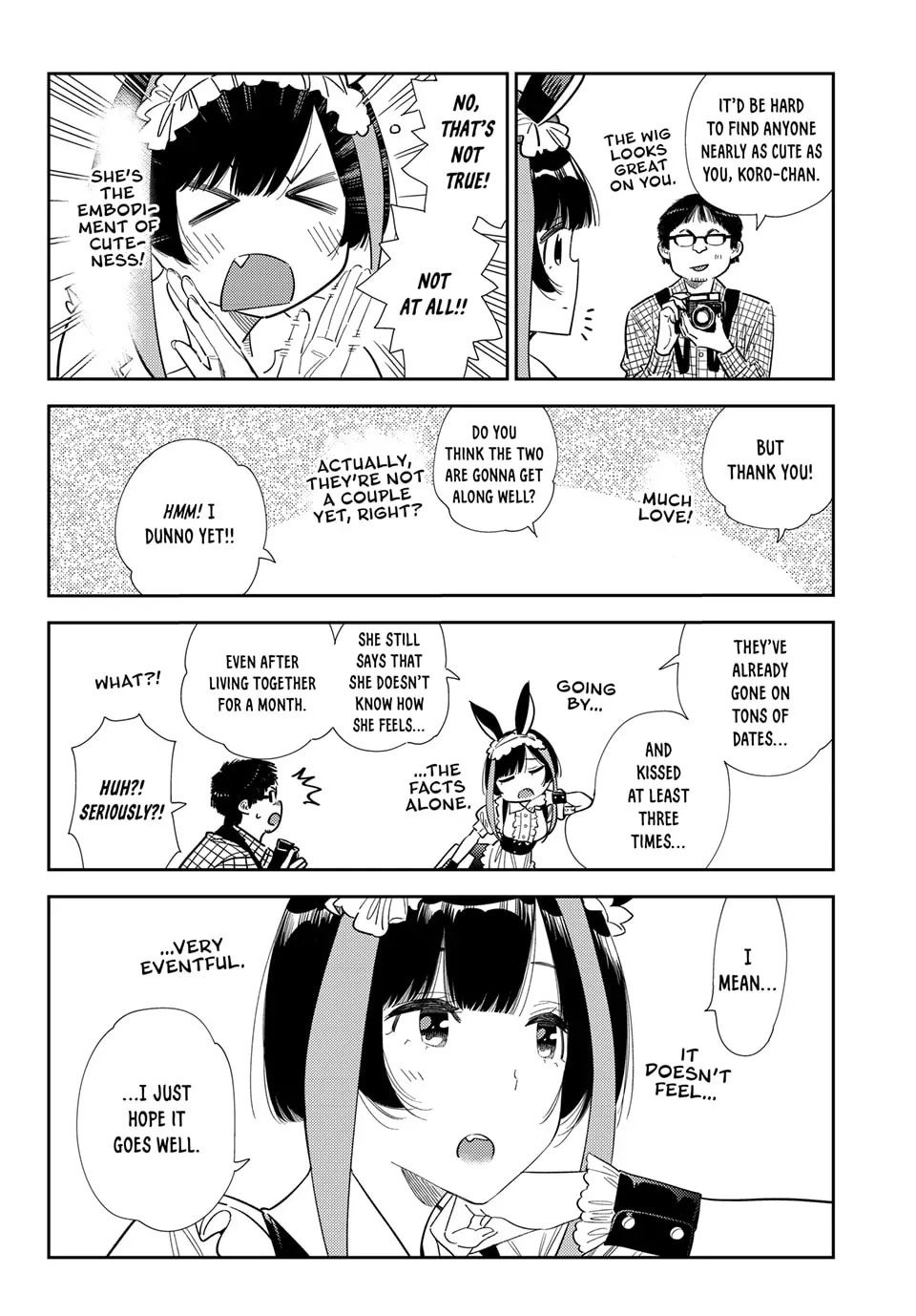 Read Rent-A-Girlfriend chapter 26.1 image 1 on Lezhin