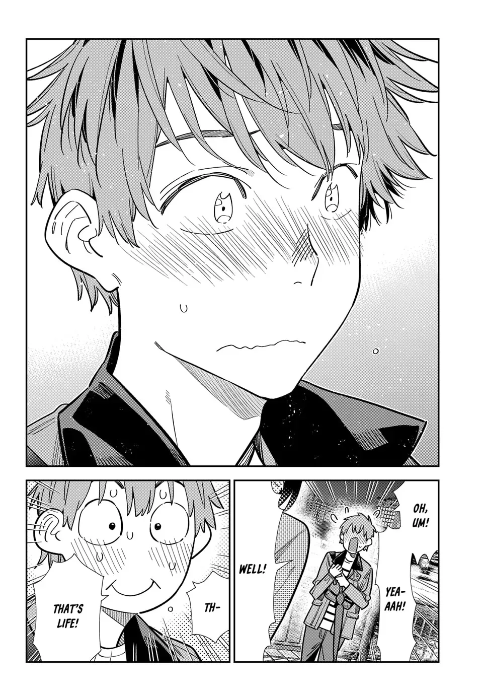 Read Rent-A-Girlfriend chapter 29.1 image 13 on Lezhin