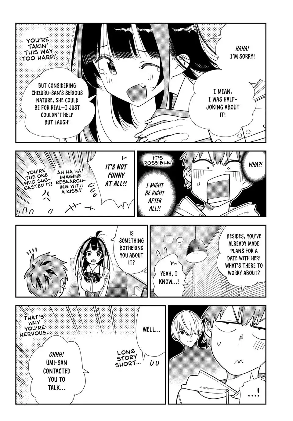 Read Rent-A-Girlfriend chapter 398 image 5 on Lezhin