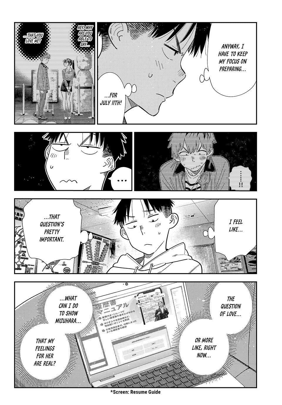 Read Rent-A-Girlfriend chapter 412 image 12 on Lezhin