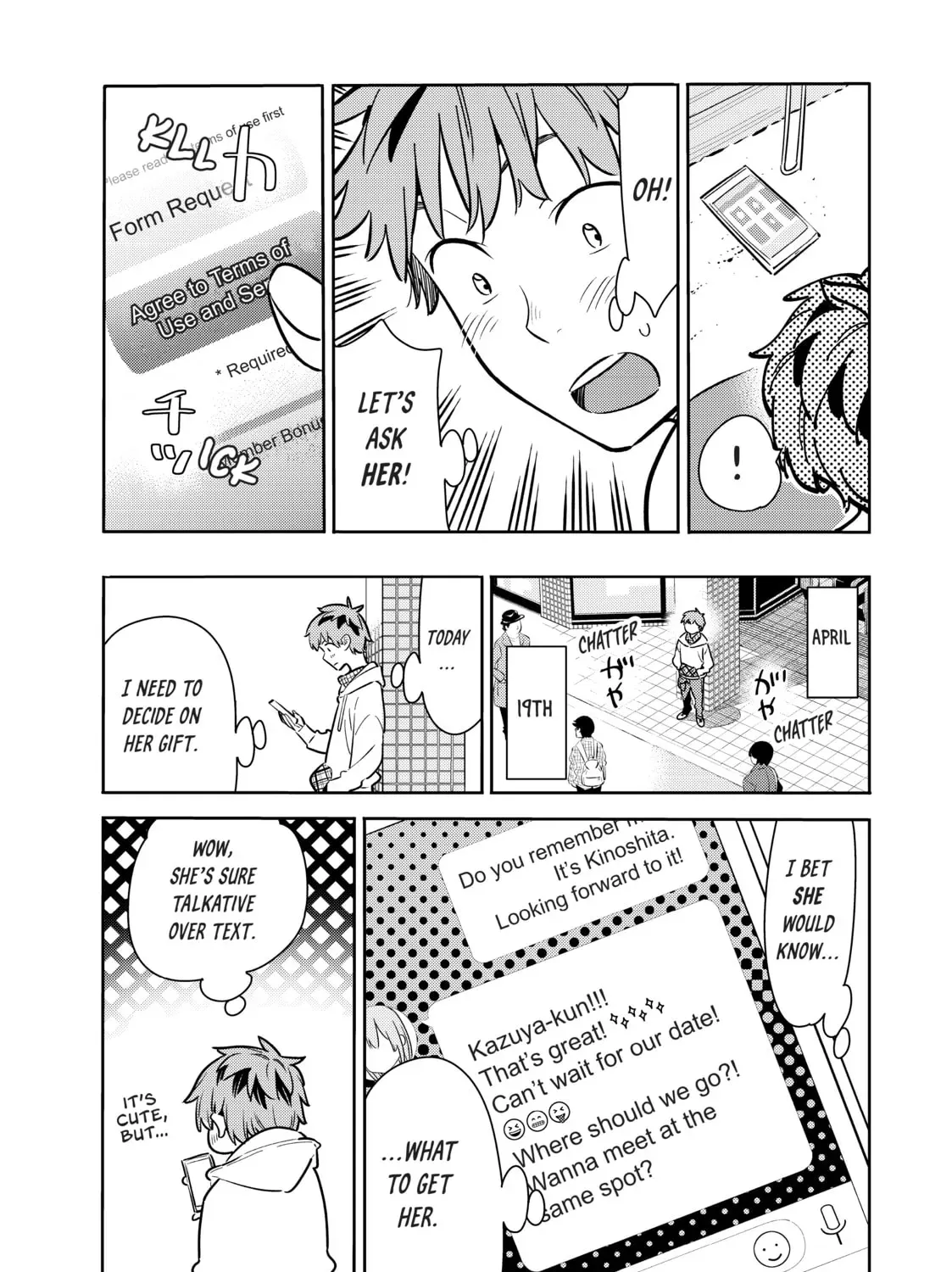Read Rent-A-Girlfriend chapter 7.1 image 36 on Lezhin