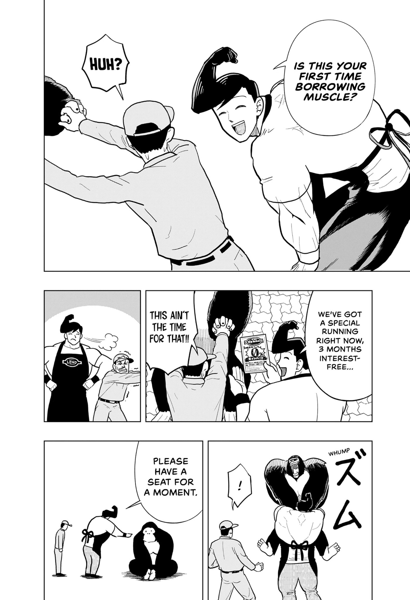 Read Rent-A-Muscle chapter 0 image 11 on Lezhin