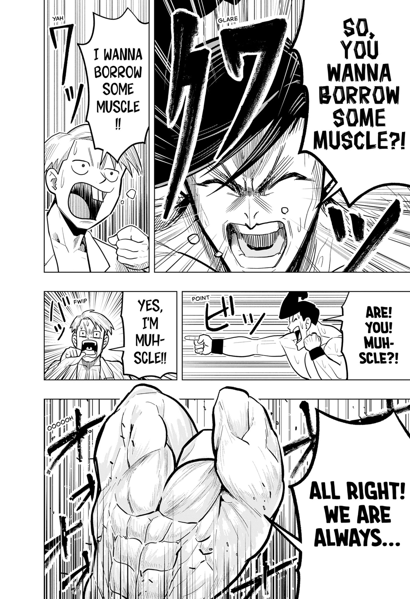 Read Rent-A-Muscle chapter 0 image 5 on Lezhin