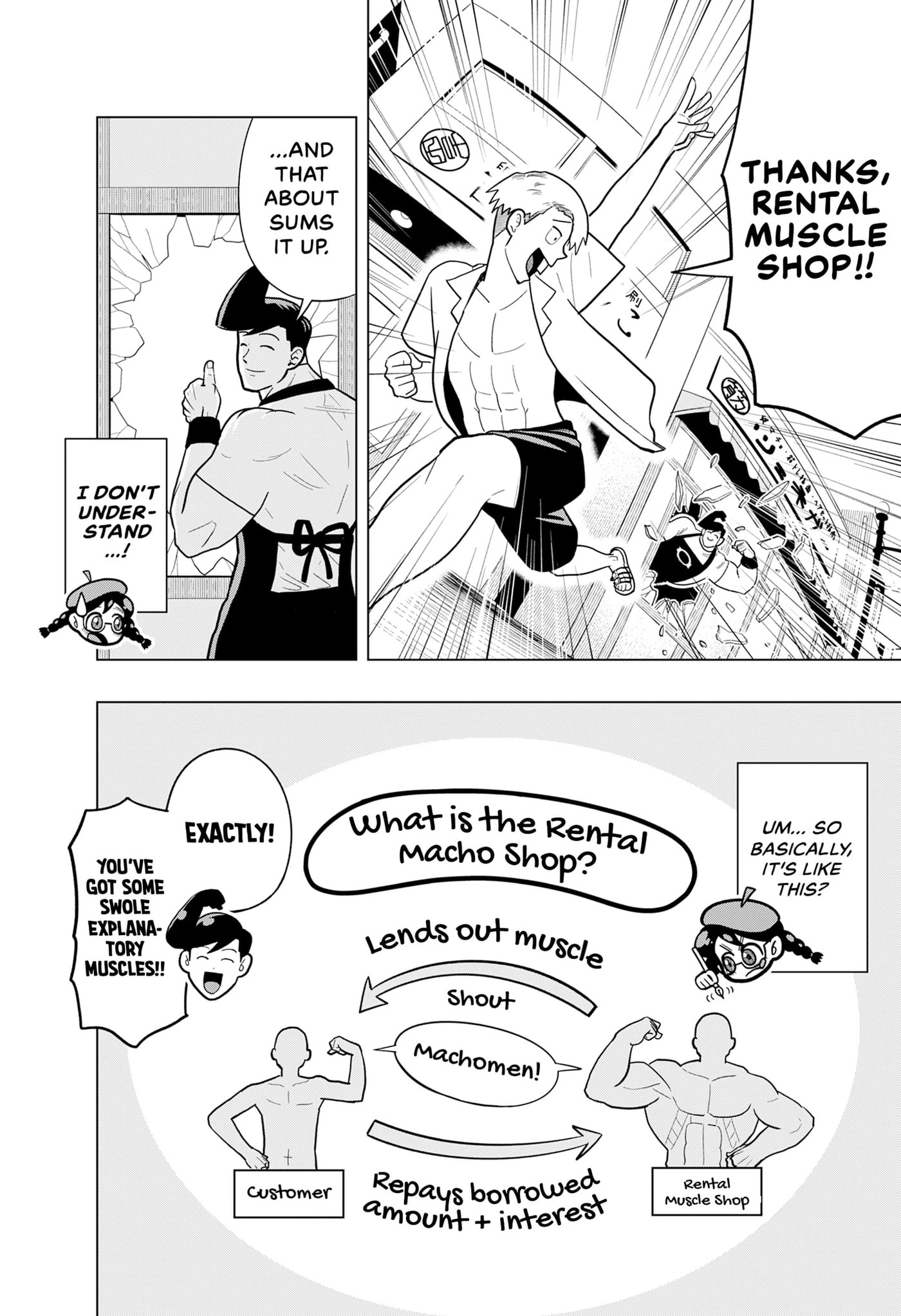 Read Rent-A-Muscle chapter 0 image 7 on Lezhin