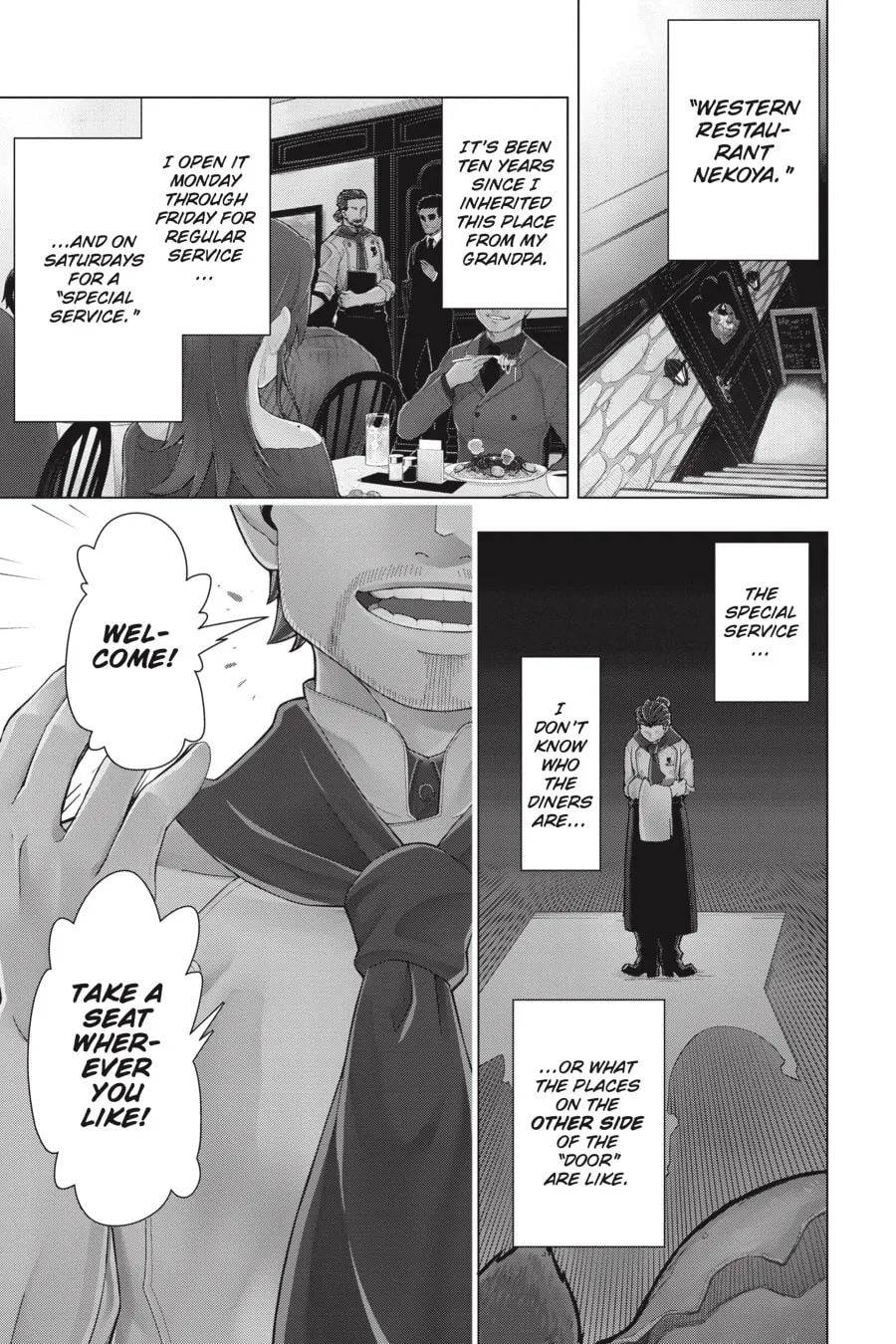 Read Restaurant to Another World chapter 1 image 1 on Lezhin