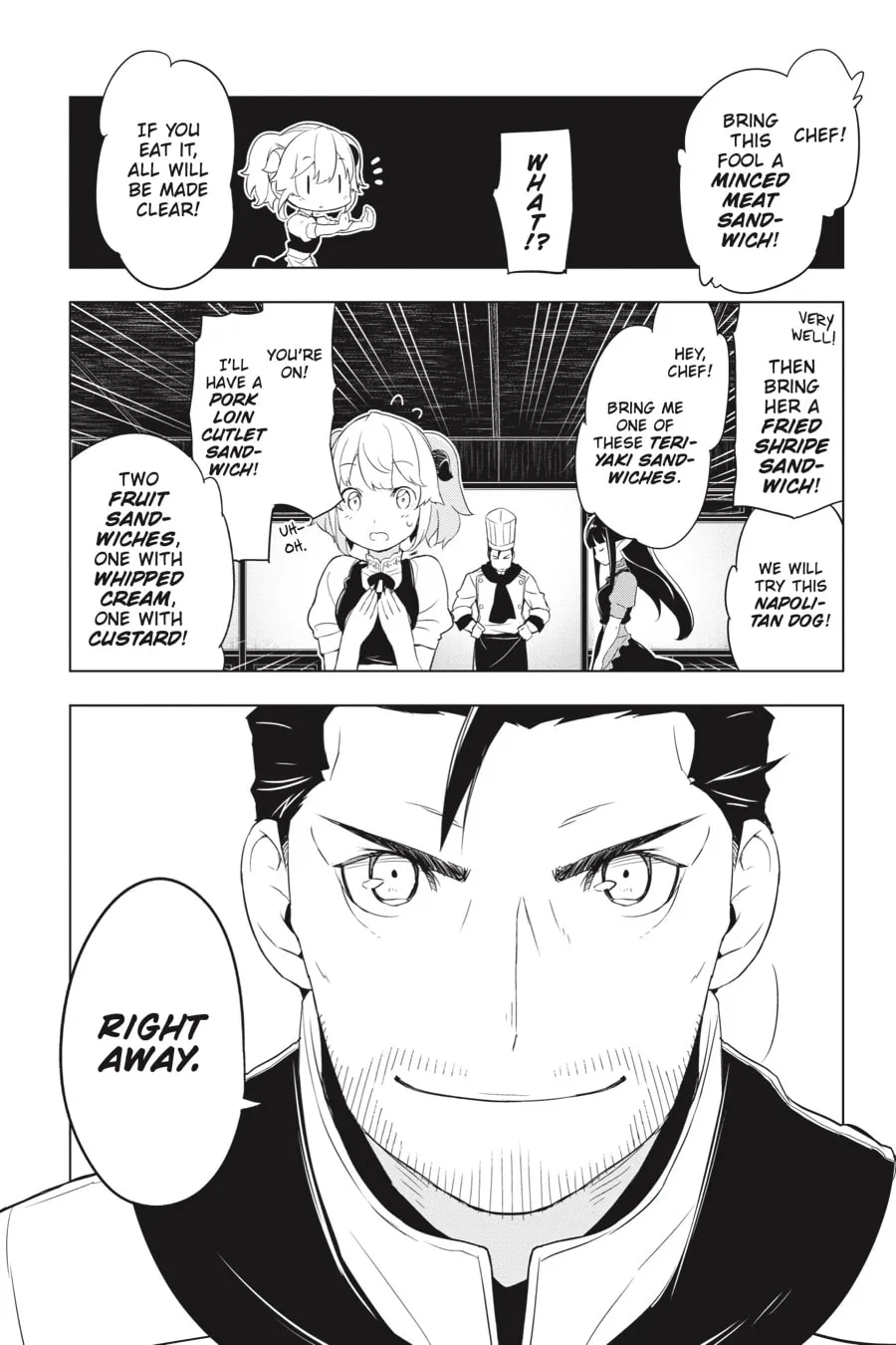 Read Restaurant to Another World chapter 13 image 15 on Lezhin